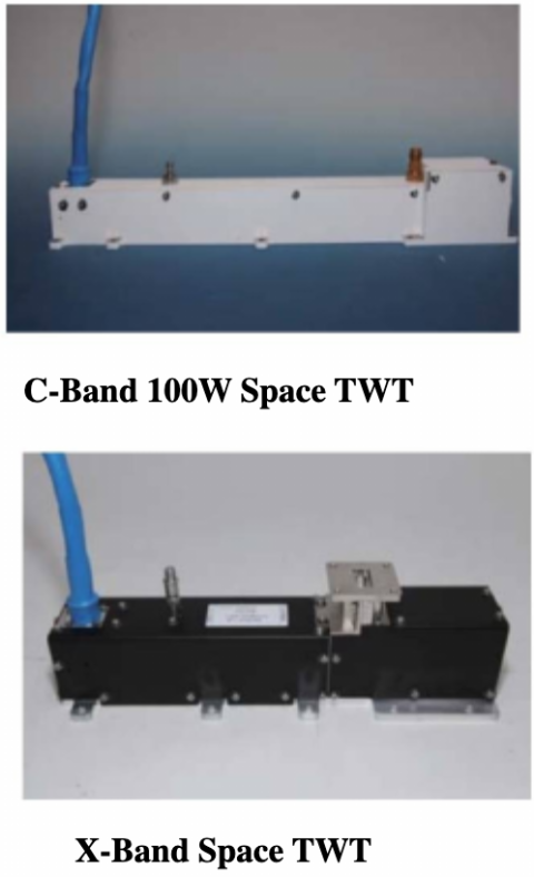 C-Band 100W Space TWT & X-Band Space TWT